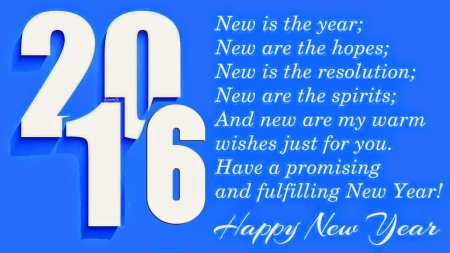 MESSAGE TO ALL - begining, blue, years, happinesss, new