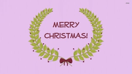 Christmas Wreath - holidays, happy, wreath, christmas