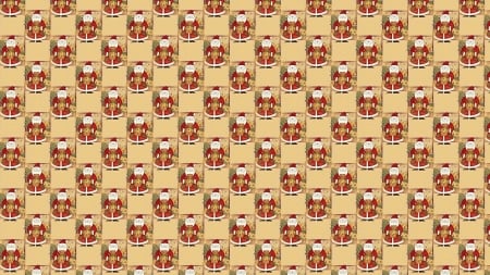 Christmas texture - red, paper, pattern, santa, craciun, yellow, texture, christmas