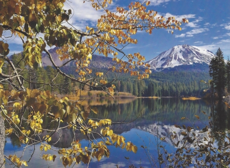 Lassen Volcanic National Park - wide screen, california, national park, landscape, beautiful, photo, usa, scenery, photography, nature, lassen