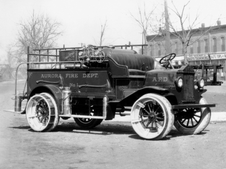 samson fire truck - truck, fire, building, samson