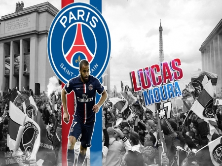 WALLPAPER HD -  LUCAS MOURA #7 - BY DARYLBRIAN E FABIOHAWKS - wallpaper lucas, lucas paris, lucas psg, paris saint germain, lucas moura