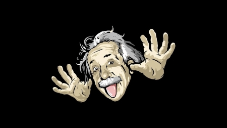 albert einstein - albert, hands, face, einstein