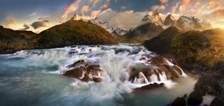 Salto Grande Waterfall, Chile