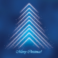 Glowing Christmas Tree