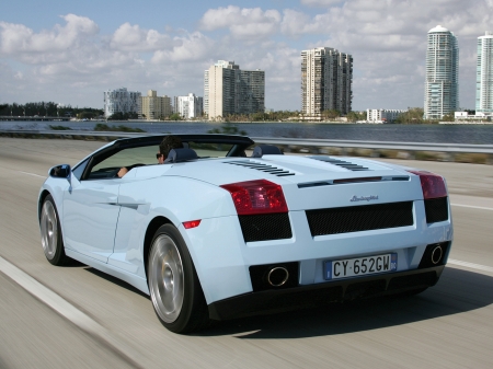 lamborghini gallardo spyder - italian, spyder, gallardo, lamborghini