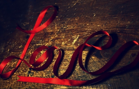 Love - love, red, beautiful, word