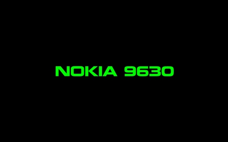 Nokia 9630 - nokia, black, intel, green