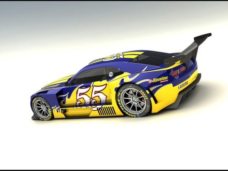 Chevrolet Camaro ALMS Style Race Car 2010 By Vizualtech - 2010, by, alms, chevrolet, style, vizualtech, car, race, camaro