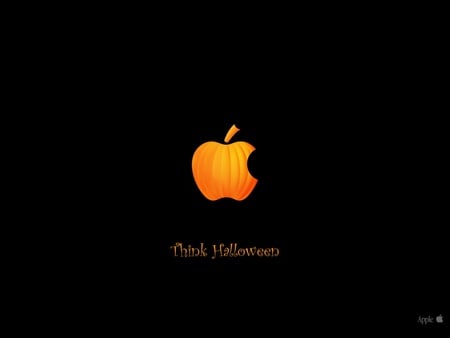 Think Halloween - black, orange, think hallowen