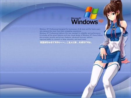 Anime xP, anime, xp, HD wallpaper