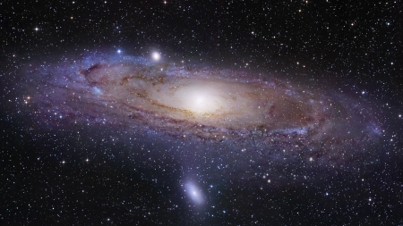 Andromeda - constellation, space, stars, galaxies