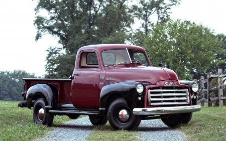 gmc pick up truck - truck, american, pick up, gmc