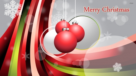 Merry Christmas - merry, wallpaper, christmas, decorations