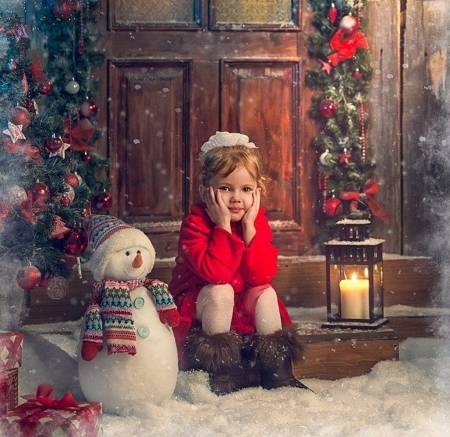 Waiting Santa - holidays, cool, beautiful, winter, cute, decoration, christmas