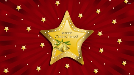 Merrry Christmas - Wallpaper, Christmas, Merry, Stars