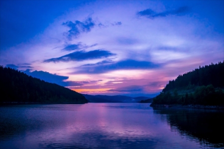 Dreamscape - nature, sky, blue, clouds