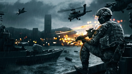 Age Of War - Wallpaper, War, Soldier, Helicopters