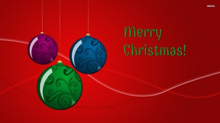 Merry Christmas - Wallpaper, Decorations, Christmas, Merry