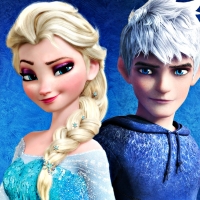 Elsa and Jack Frost