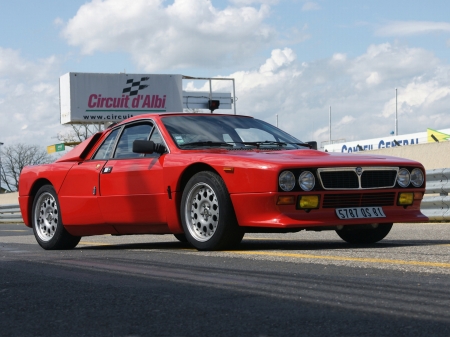 lancia rally 037 stradale - lancia, coupe, stradale, rally