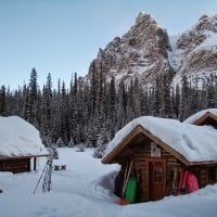 Winter At The Elizabeth Parker Hut, Lake O'Hara