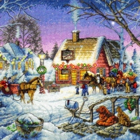 Village Life in Winter