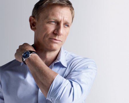 Daniel Craig - male, man, blue, actor, daniel craig