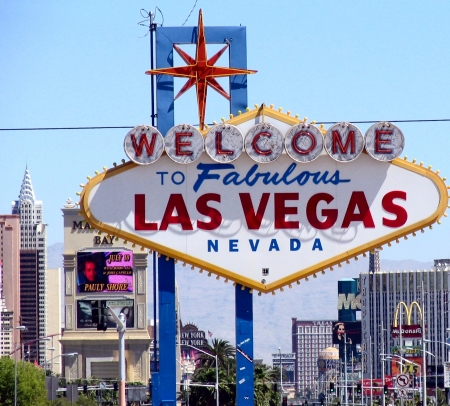 Welcome To Las Vegas - welcome to las vegas, famous, america, sign, usa, us