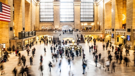 Grand Central Station - people, modern, Grand central station, architecture, buildings