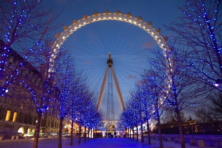 London Eye - london eye, england, london, uk, architecture