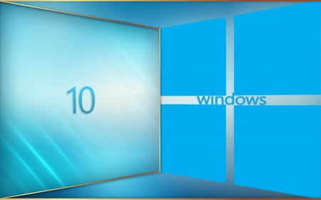 Windows10 - System, Windows10, Niebieskie, Tlo