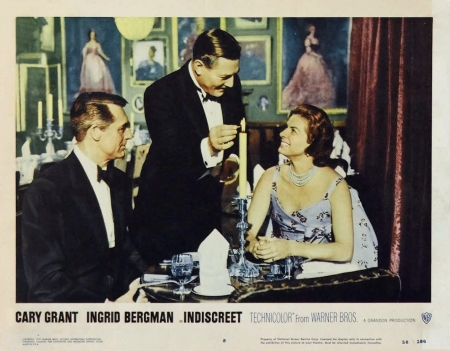 Classic Movies - Indiscreet (1958) - cecil parker, classic movies, ingrid bergman, phyllis calvert, indiscreet 1958 movie, david kossoff, cary grant