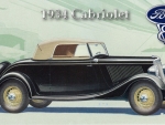 1934 Ford Cabriolet