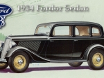 1934 Fordor Sedan, Bonnie and Clyde