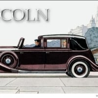 1935 Lincoln Brunn Cabriolet