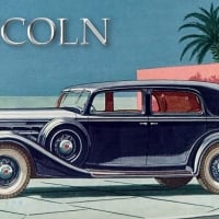 1935 Lincoln 5 Passenger Sedan