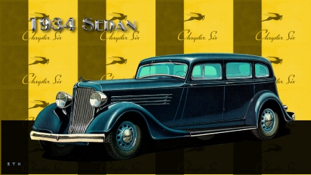 1934 Chrysler Sedan - 1934 Chrysler Sedan, 1934 Chrysler Sedan wallpaper, Chrysler Wallpaper, 1934 Chrysler