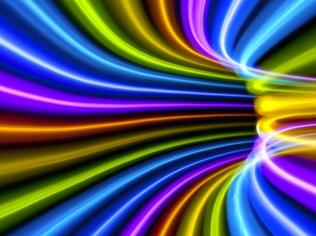 Vector color tunnel - grafik, vector, magic, colorful, computer, tunnel, abstract, beautiful, splendor, colors