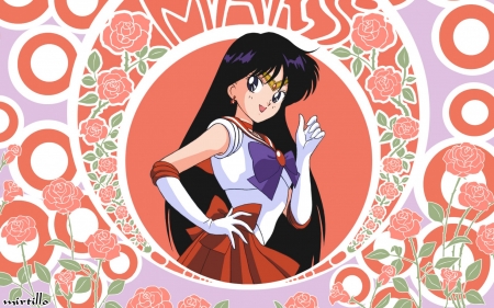 sailor mars - moon, sailor, mars, girl