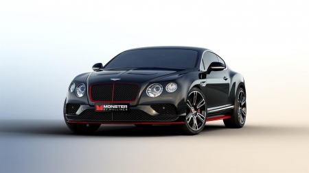 2016 Bentley Continental GT V8 S Monster by Mulliner - gt, bentley, 2016, black