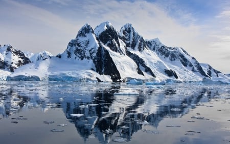 Snow mountain - snow, nature, mountain, amazing