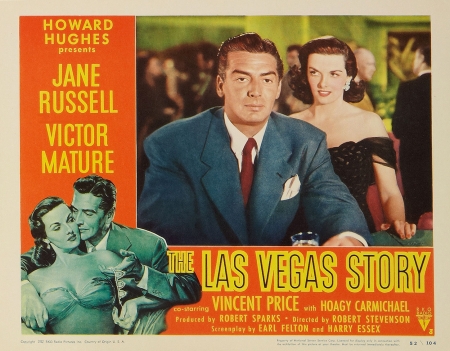 Classic Movies - The Las Vegas Story (1952) - vincent price, the las vegas story, jane russell, classic movies, victor mature