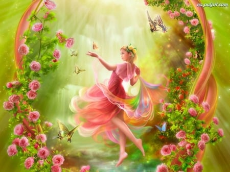 Rose Garden  Fantasy