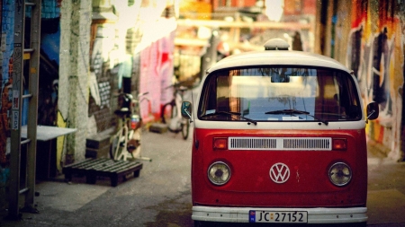 volkswagen kombi - bus, van, kombi, volkswagen