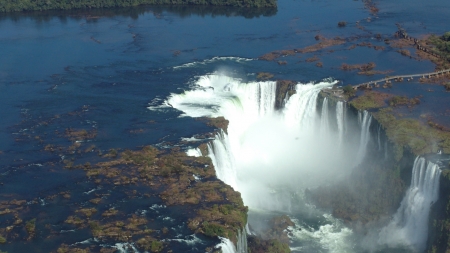 Waterfall - nature, waterfall, amazing, beautiful