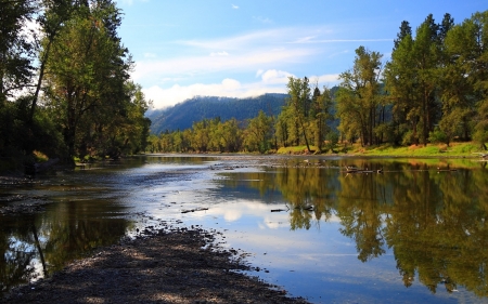 Lake - nature, lake, amazing, beautiful