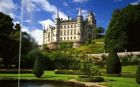 dun robin castle scotland - scotland, robin, castle, dun