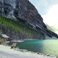 Lake Louise in winter