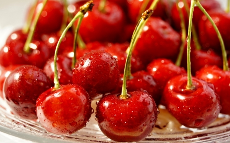 Cherry - chery, fruit, res, beautiful